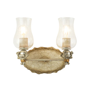 Trellis 2 Light Bath Bar Wall Sconce Wall Lamp Home Decor by Lucas McKearn
