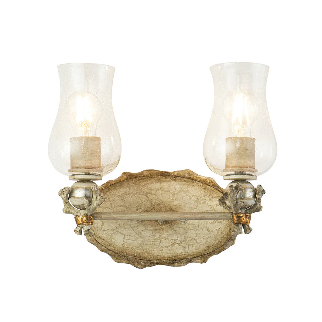 Trellis 2 Light Bath Bar Wall Sconce Wall Lamp Home Decor by Lucas McKearn