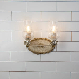 Trellis 2 Light Bath Bar Wall Sconce Wall Lamp Home Decor by Lucas McKearn