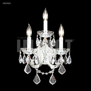 Maria Theresa 3 Light Wall Sconce-Vanity Crystal Chandelier Wall Lamp Home Decor by James R. Moder