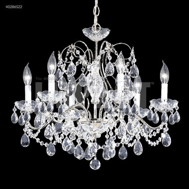 Regalia 6 Light Crystal Clear Chandelier Ceiling Light by James R. Moder