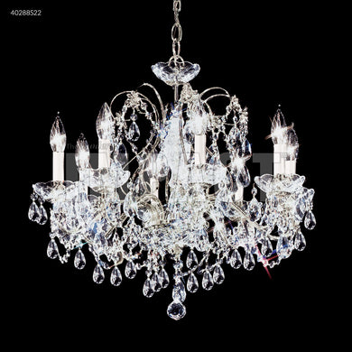 Regalia 8 Light Crystal Clear Chandelier Ceiling Light by James R. Moder