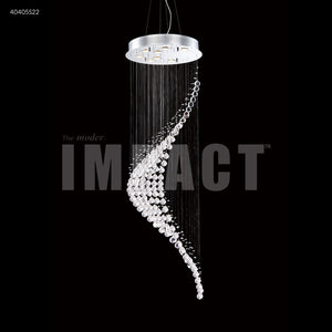 Crystal Rain Entry Chandelier Ceiling Light by James R. Moder