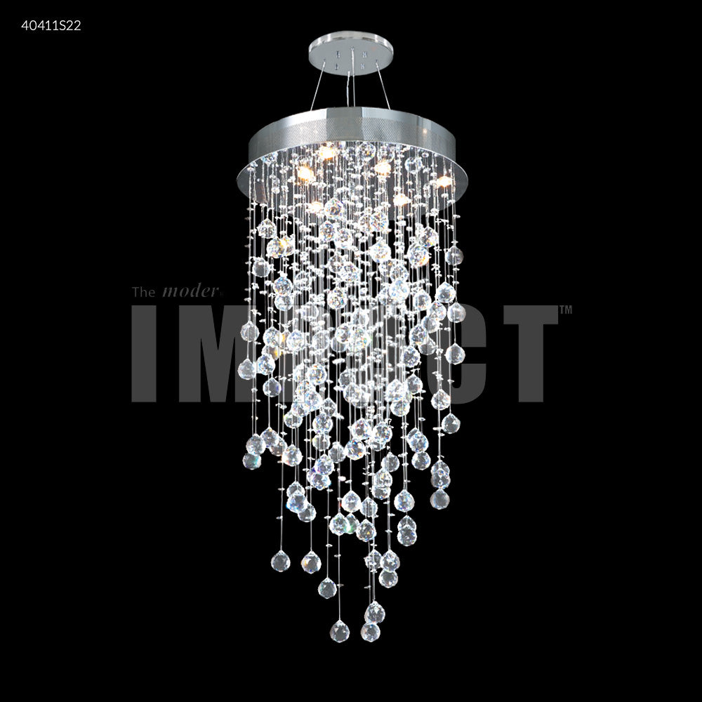 Crystal Rain Chandelier Ceiling Light by James R. Moder