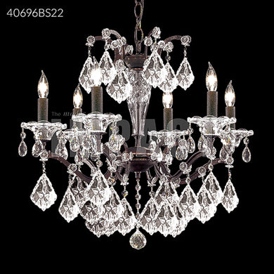 Cosenza 6 Light Crystal Chandelier Ceiling Light by James R. Moder