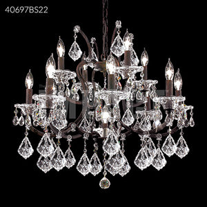Cosenza 12 Light Crystal Chandelier Ceiling Light by James R. Moder