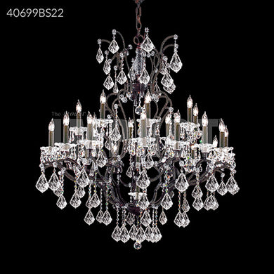 Cosenza 24 Light Crystal Chandelier Ceiling Light by James R. Moder