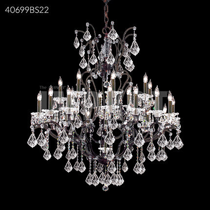 Cosenza 24 Light Crystal Chandelier Ceiling Light by James R. Moder