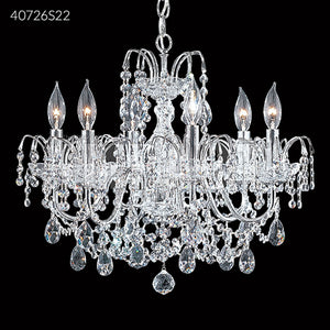 Regalia 6 Light Crystal Clear Chandelier Ceiling Light by James R. Moder