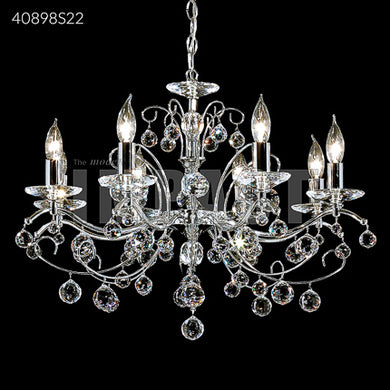 Regalia 8 Light Crystal Chandelier Ceiling Light by James R. Moder