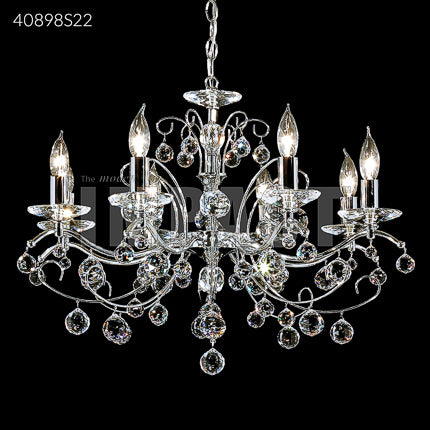 Regalia 8 Light Crystal Chandelier Ceiling Light by James R. Moder