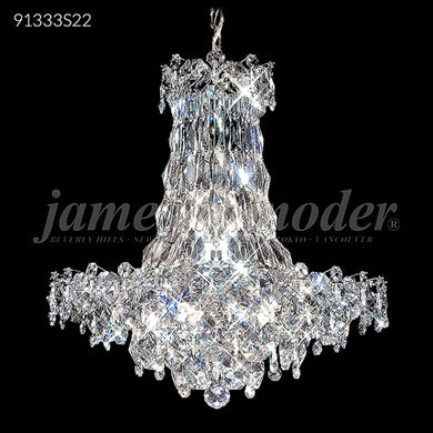 Continental Fashion 31 Light Crystal Chandelier European Trend Free-Form Design Ceiling Light by James R. Moder