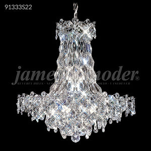 Continental Fashion 31 Light Crystal Chandelier European Trend Free-Form Design Ceiling Light by James R. Moder