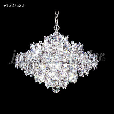 Continental Fashion 13 Light Crystal Chandelier European Trend Free-Form Design Ceiling Light by James R. Moder
