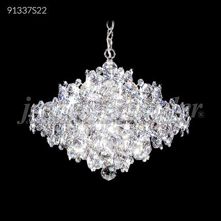 Continental Fashion 13 Light Crystal Chandelier European Trend Free-Form Design Ceiling Light by James R. Moder