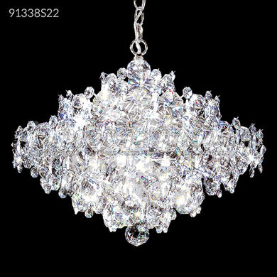 Continental Fashion 25 Light Crystal Chandelier European Trend Free-Form Design Ceiling Light by James R. Moder