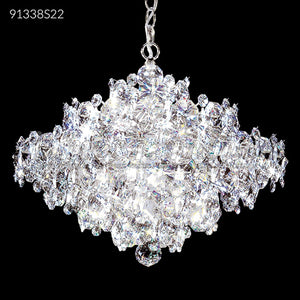 Continental Fashion 25 Light Crystal Chandelier European Trend Free-Form Design Ceiling Light by James R. Moder