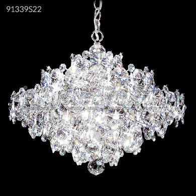 Continental Fashion 37 Light Crystal Chandelier Free-Form Design Ceiling Light by James R. Moder