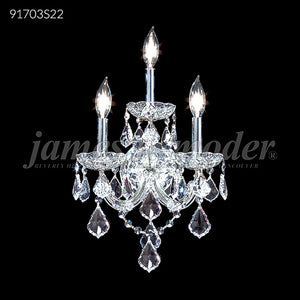 Maria Theresa Grand Collection 3 Light Wall Sconce-Vanity Crystal Chandelier Wall Lamp Home Decor by James R. Moder