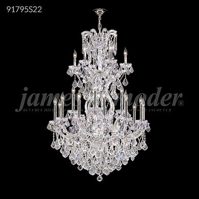 Maria Theresa Grand Collection 24 Light Large Entry Crystal Chandelier Ceiling Light by James R. Moder