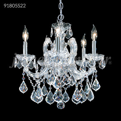 Maria Theresa Grand Collection 5 Light Pendant Crystal Chandelier Ceiling Light by James R. Moder