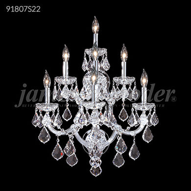 Maria Theresa Grand Collection 7 Light Wall Sconce-Vanity Crystal Chandelier Wall Lamp Home Decor by James R. Moder