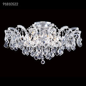 Maria Theresa Grand Collection 8 Light Flush Mount Pendant Crystal Chandelier Ceiling Light by James R. Moder