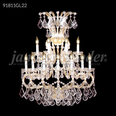 Maria Theresa Grand Collection 11 Light Wall Sconce Crystal Chandelier Wall Lamp Home Decor by James R. Moder