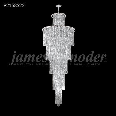 Large Entry Crystal Chandelier Prestige Collection 34 Light Ceiling Light by James R. Moder
