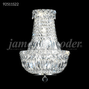 Prestige All Crystal Wall Sconce 3 Light Crystal Chandelier Wall Lamp Home Decor by James R. Moder