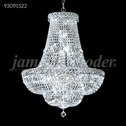 Empire Crystal Chandelier Prestige Collection 22 Light Ceiling Light by James R. Moder