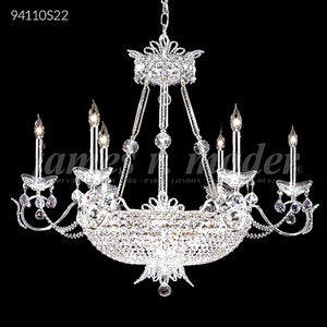 Princess Collection 6 Light Crystal Chandelier Ceiling Light by James R. Moder