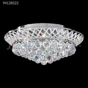 Jacqueline Collection Flush Mount Crystal Pendant Chandelier Ceiling Light by James R. Moder