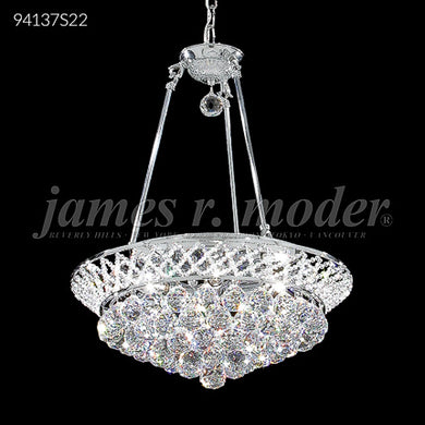 Jacqueline Collection 4 Light Crystal Chandelier Ceiling Light by James R. Moder