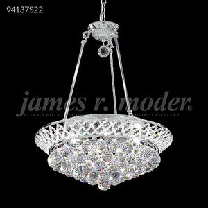 Jacqueline Collection 4 Light Crystal Chandelier Ceiling Light by James R. Moder