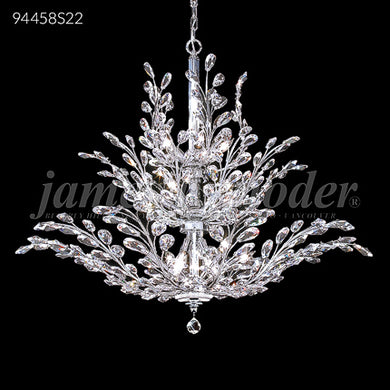 Florale Collection 18 Light Crystal Chandelier Ceiling Light by James R. Moder