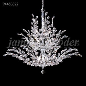 Florale Collection 18 Light Crystal Chandelier Ceiling Light by James R. Moder