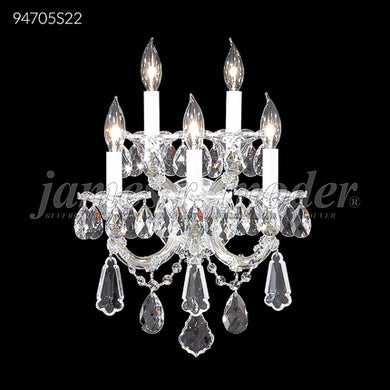 Maria Theresa Royal Collection 5 Light  Wall Sconce-Vanity Crystal Chandelier Wall Lamp Home Decor by James R. Moder