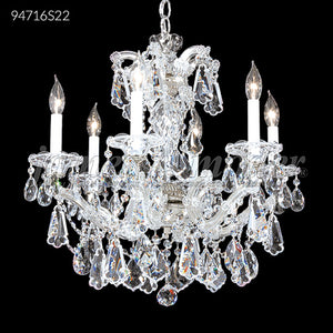 Maria Theresa Royal Collection 6 Light Crystal Chandelier Ceiling Light by James R. Moder