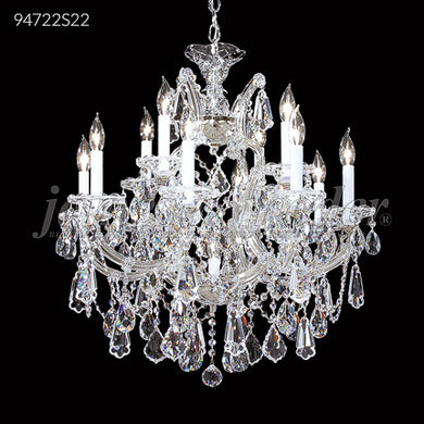 Maria Theresa Royal Collection 12 Light Crystal Chandelier Ceiling Light by James R. Moder