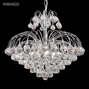 Jacqueline Collection Crystal Chandelier Ceiling Light by James R. Moder