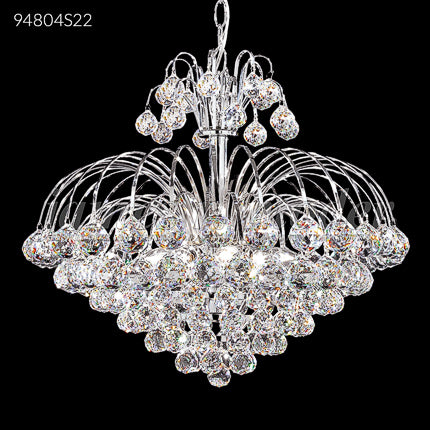 Jacqueline Collection Crystal Chandelier Ceiling Light by James R. Moder