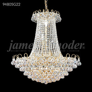 Jacqueline Collection Empire Crystal Chandelier Ceiling Light by James R. Moder