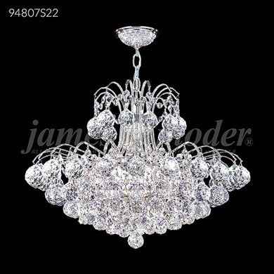 Jacqueline Collection 12 Light Crystal Chandelier Ceiling Light by James R. Moder