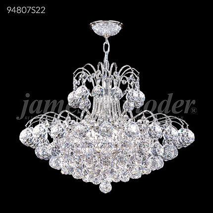 Jacqueline Collection 12 Light Crystal Chandelier Ceiling Light by James R. Moder