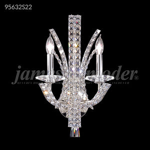 Eclipse Fashion Collection 2 Light Wall Sconce Crystal Chandelier Wall Lamp Home Decor by James R. Moder