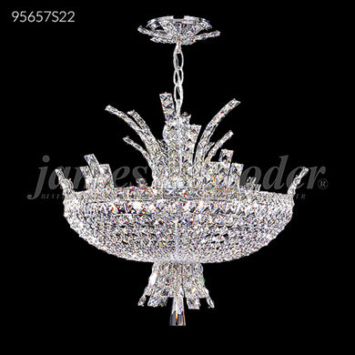 Eclipse Fashion Collection Crystal Chandelier Ceiling Light by James R. Moder