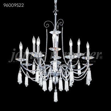Tassel Collection 12 Light Crystal Chandelier Ceiling Light by James R. Moder