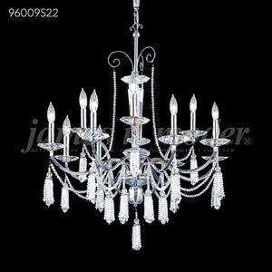 Tassel Collection 12 Light Crystal Chandelier Ceiling Light by James R. Moder