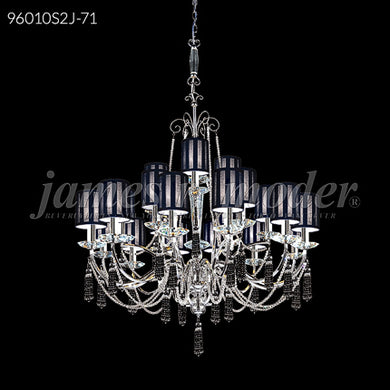 Tassel Collection 21 Light Chandelier Large Entry Crystal Chandelier Ceiling Light by James R. Moder